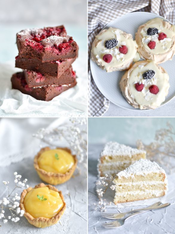 10 ulubionych fit słodyczy z mojego e-booka "Zdrowe desery na każdą okazję" [bez cukru i białej mąki pszennej]